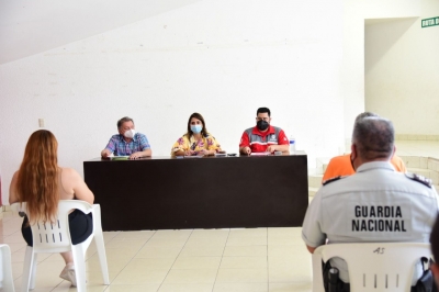 Autoridades alvaradenses en alerta por la llegada de "Pamela" a Sinaloa