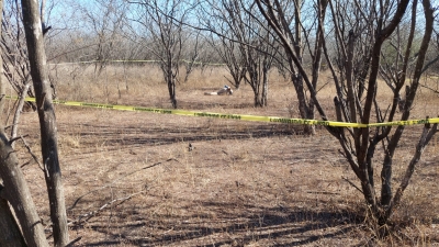 Hallan a un hombre ejecutado en el Campo El Diez, Culiac&aacute;n