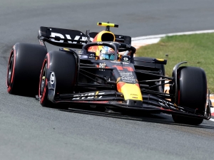 Verstappen domina primera pr&aacute;ctica en Holanda, en GP Pa&iacute;ses Bajos; 'Checo' queda en cuarto