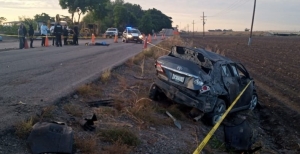 Un joven falleci&oacute; tras accidente tipo volcadura en la carretera La 50 en Culiac&aacute;n