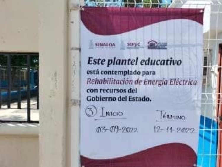 Lenta la reparaci&oacute;n de escuelas
