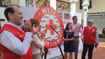 Por humanidad abrimos la base de Cruz Roja de Villa Ju&aacute;rez: Olga T&eacute;llez